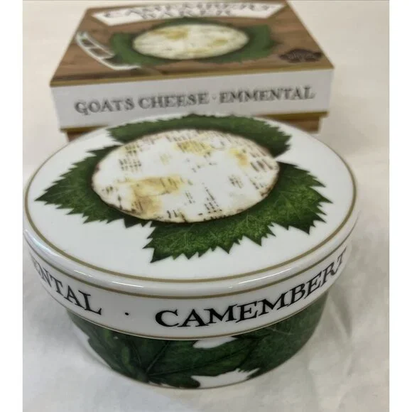 NEW Camembert Cheese BIA Porcelain Baker Emmental By Clare Mackie - Picture 2 of 4